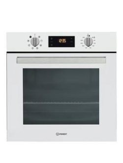 Indesit Aria Ifw6340Whuk 60Cm Built-In Electric Single Oven - Oven With Installation